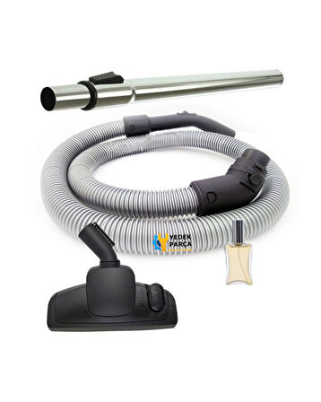 Fantom Uyumlu Canister DC 2800 Elektrikli Süpürge Hortumu Emici Yer Başlığı Teleskopik Boru Hediyeli