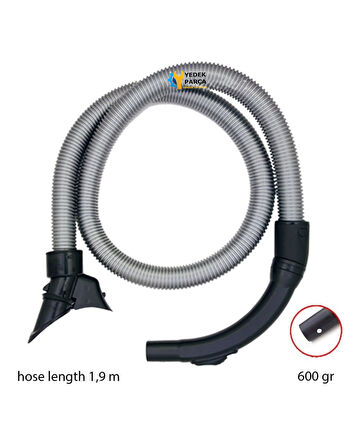 Philips Uyumlu Fc 9215 Marathon Süpürge Hortumu Triactive Emici Başlık ve Borusu (Kilit Sistemli) Hediyeli