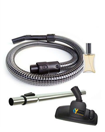 Philips Uyumlu FC 9323 PowerPro Active Çelik Telli Hortumu Başlık Boru Hediyeli