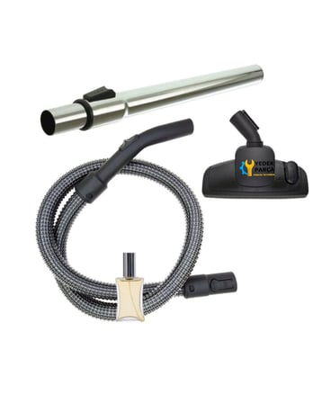 Siemens Uyumlu VS 06G0000 - VS 06G9999 Elektrikli Süpürge Çelik Telli Hortumu Emici Yer Başlığı Teleskopik Boru Hediyeli