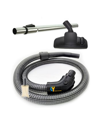 Arçelik Uyumlu 3191040500 Elektrikli Süpürge Çelik Telli Hortumu Emici Yer Başlığı Teleskopik Borusu D Hediyeli