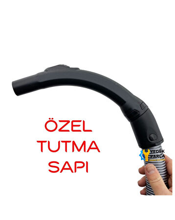 Arnica Uyumlu Bora 3000 Süpürge Katlanmaz Dayanıklı Güçlü Hortumu KİLİTLİ Hediyeli