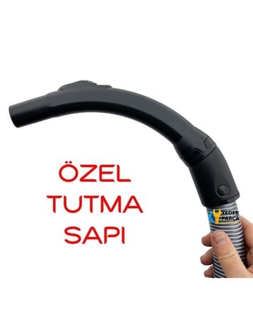 Electrolux Uyumlu ZUSG 3000 MS Ultra Silencer Süpürge Katlanmaz Dayanıklı Güçlü Hortumu Seti Hediyeli