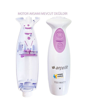 Arçelik Uyumlu K 1260 RHB Blender Plastik Gövdesi