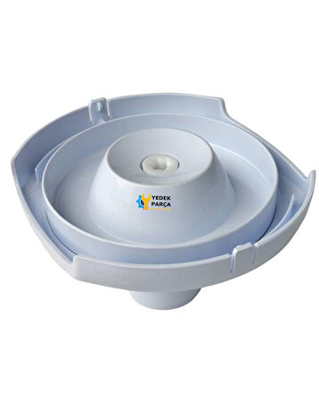 Tefal Uyumlu HB151F30 Actiflow Smart Power E47 HBS Blender Doğrayıcı Hazne Kapağı Beyaz