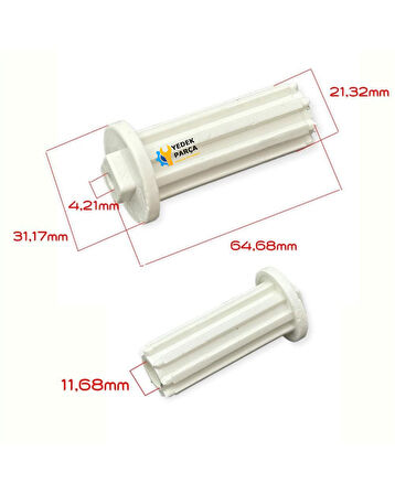 Bir Çok Marka İle Uyumlu Kıyma Makinesi Kavrama Dişlisi 3 Adet