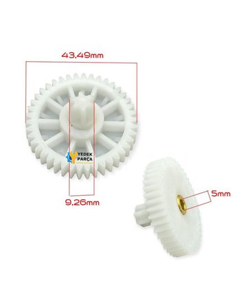 Karaca Uyumlu E64 HBS Blender Hazne Kapağı Çıkış Dişlisi