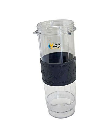 Arzum Uyumlu AR1101 Shake'N Take Joy Kişisel Blender Haznesi 570 Ml, Açık Gri
