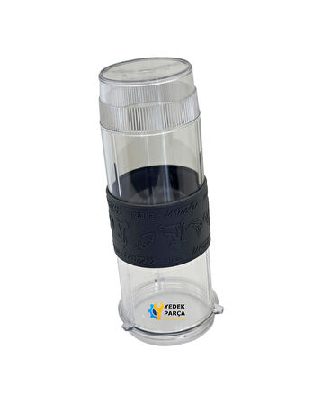 Arzum Uyumlu AR1101 Shake'N Take Joy Kişisel Blender Haznesi 570 Ml, Açık Gri
