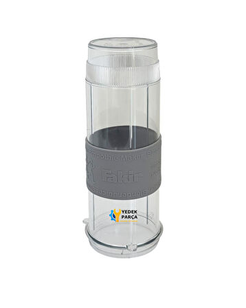 Fakir Uyumlu Dynamic Comfort Kişisel Blender 570 Ml, Açık Gri