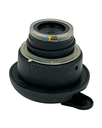 Termos Kapağı Siyah Kulplu Yedek Kapak, Penguen Uyumlu