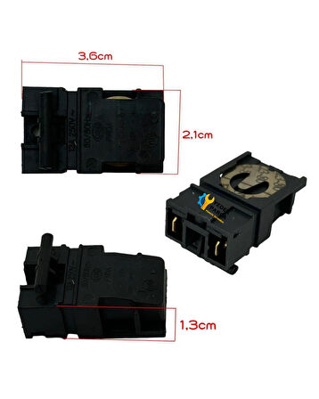 Beko Uyumlu BKK2111B Çay Makinesi Buhar Switch (Anahtar)