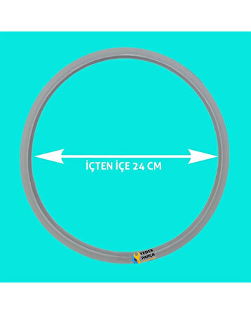 Korkmaz Uyumlu Düdüklü Tencere Kapak Contası 24 cm