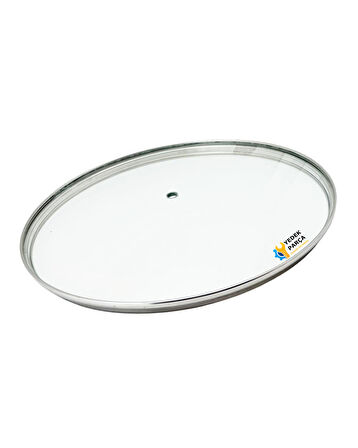 Tencere Sahan Tava Cam Kapağı Kapak 16 cm TUTMA TEPESİZ