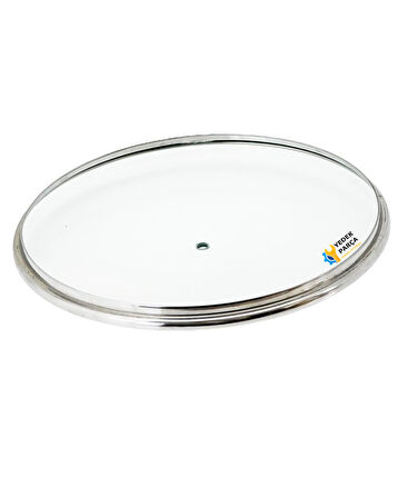 Tencere Sahan Tava Cam Kapağı Kapak 16 cm TUTMA TEPESİZ