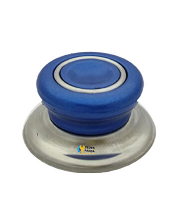 Tencere Kapak Tepesi Tava Sahan Kapağı Kulbu 1 Adet Mavi