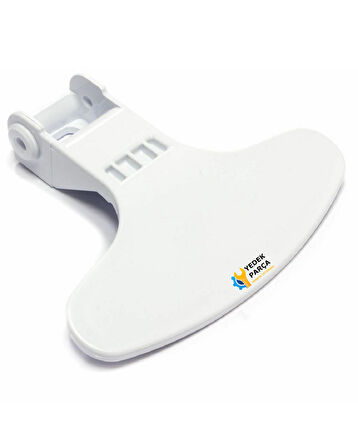 Beko Uyumlu WCB71031S Çamaşır Makinesi Kapak Mandalı Tutamak TİP 1 BEYAZ