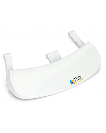 Vestel Uyumlu Çamaşır Makinesi Kapak Açma Mandalı Tutamak BEYAZ