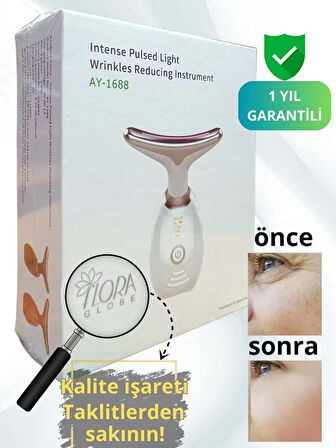 BLOOMPİCKS FLORA GLOBE EMS Boyun Gerdirme ve Yüz Masaj Aleti Cilt Sıkılaştırma Cihazı
