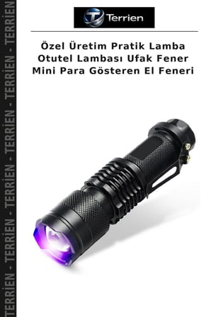 Özel Üretim Pratik Lamba Otutel Lambası Ufak Fener Mini Para Gösteren El Feneri