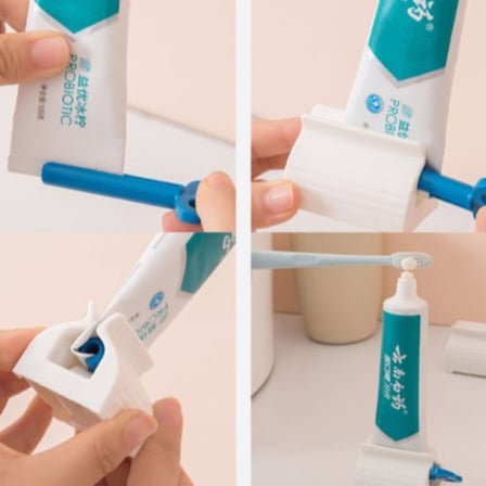 Özel Seri Macun Tüpü Banyo Gereci Tüp Boşaltıcı Diş Macunu Sıkma Aleti 2 Adet