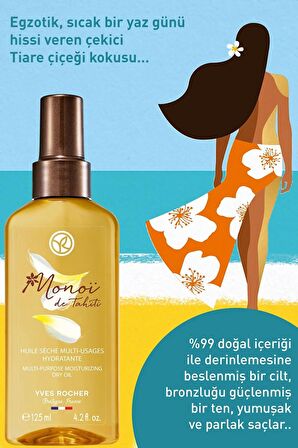 YVES ROCHER Monoi Bronzlaştırıcı Aromatik Yağ - 125 Ml