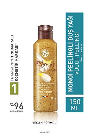 YVES ROCHER Monoi Peelingli Duş Yağı - 150 Ml