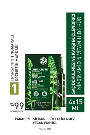 YVES ROCHER Saç Dökülmesine Karşı (anti-chute) Güçlendirici Niacinamide&vitamin B6 Kür - Vegan-60 Ml 52095