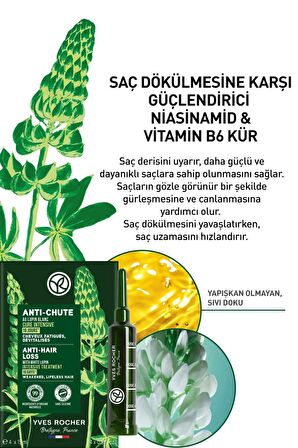 YVES ROCHER Saç Dökülmesine Karşı (anti-chute) Güçlendirici Niacinamide&vitamin B6 Kür - Vegan-60 Ml 52095