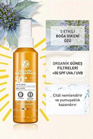 YVES ROCHER Spf 50 Güneş Koruyucu Vücut Spreyi/solaire Peau Parfaite-150 ml