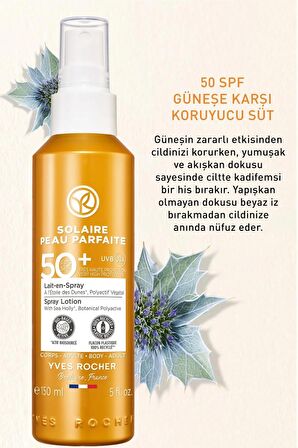 YVES ROCHER Spf 50 Güneş Koruyucu Vücut Spreyi/solaire Peau Parfaite-150 ml