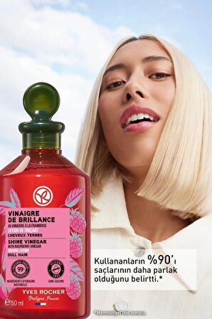 YVES ROCHER Parlatıcı (Brillance) Frambuaz Saç Sirkesi/Toniği - Vegan-150 ml