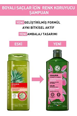 YVES ROCHER Boyalı Saçlar Için (couleur) Renk Koruyucu Şampuan - Sülfatsız & Vegan-300 Ml