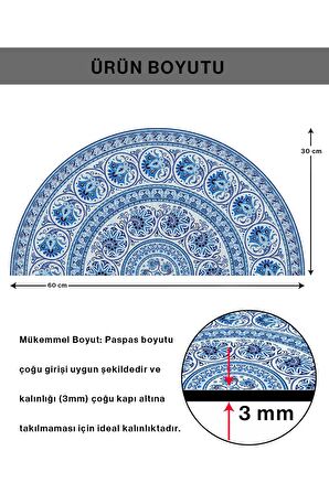 Dekoratif Kapı önü Paspas, Dış Mekan/Ev İçi/Banyo/Mutfak/Yatak Odası/ Giriş Paspasları