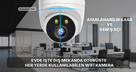 Yoosee RJ-45 2 Megapiksel HD 1920x1080 Dome Güvenlik Kamerası