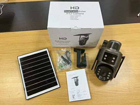 YS-10 SOLAR PRO MAX SOLAR SİM KARTLI İP KAMERA