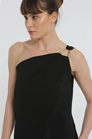 Tek Omuz Kadın Elbise