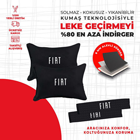 Fıat Nakışlı Yastık Seti
