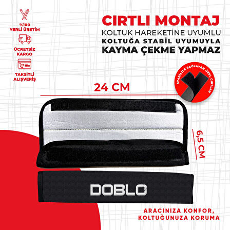 Fıat Doblo Nakışlı Yastık Seti