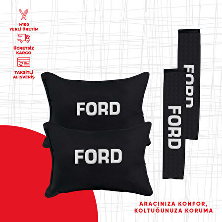 Ford Nakışlı Yastık Seti