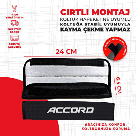 Honda Accord Nakışlı Yastık Seti