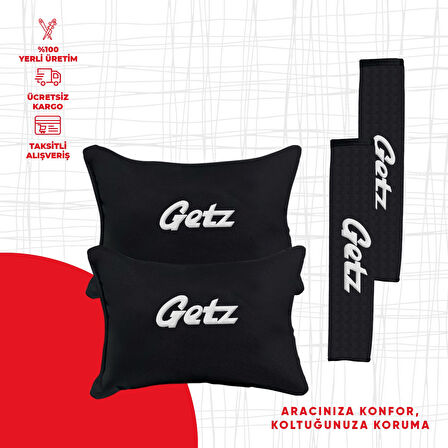 Hyundai Getz Nakışlı Yastık Seti