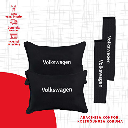 Volkswagen Nakışlı Yastık Seti