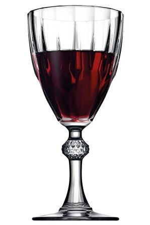 Paşabahçe 44767 diamond ayaklı su bardak - kadeh meşrubat bardağı 12 li