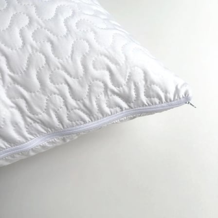 Mikro Kapitone Yastık Alezi 50x70 cm Mikro Kapitoneli Kumaş Fermuarlı Yastık Alezi Yastık Koruyucu Kılıf