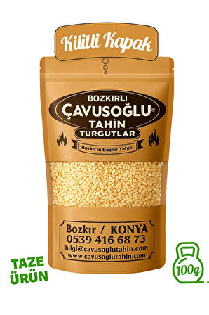 Çavuşoğlu Beyaz Çiğ Kavrulmamış Susam 100g
