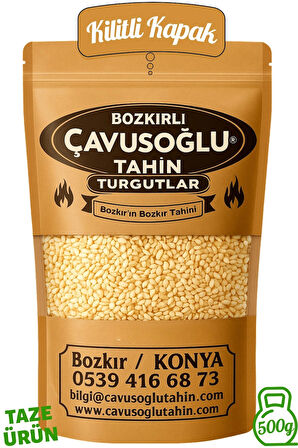Çavuşoğlu Beyaz Çiğ Kavrulmamış Susam 500g
