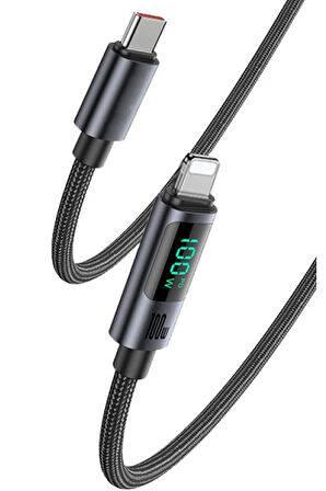 Apple İphone 7 - 8 - 7 Plus - 8 Plus Uyumlu Lightning Şarj Kablosu 27W