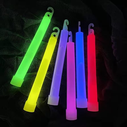 Festival Gereci Konser Ürünü Turuncu Renk Karanlıkta Yanan Asılabilir Glow Stick Lamba 1 Adet