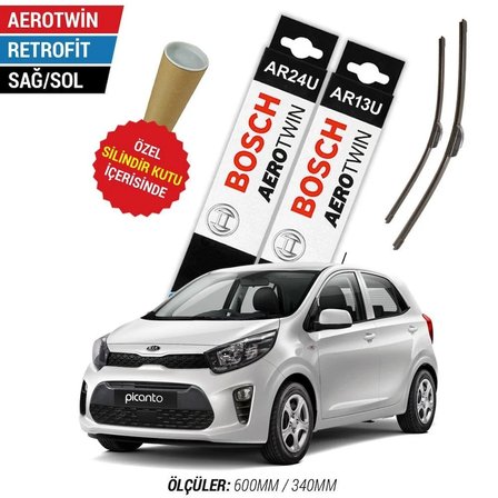 Kia Picanto Silecek (2017-2025) Bosch Aerotwin Retrofit